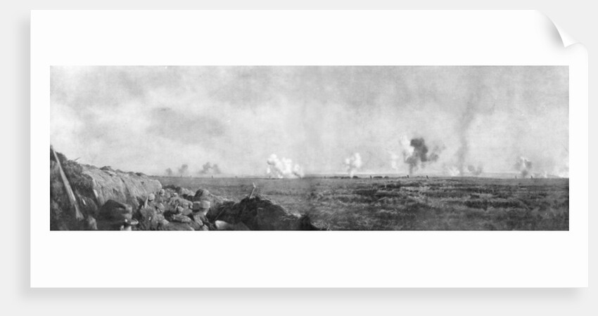 The front line around the Aisne, France, World War I by Anonymous