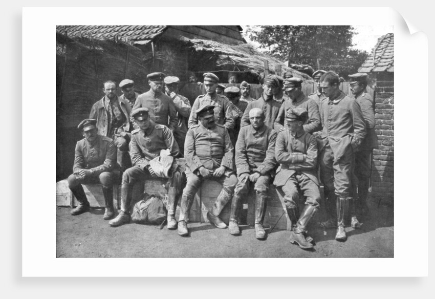 German prisoners of war, Ypres, Belgium by Anonymous