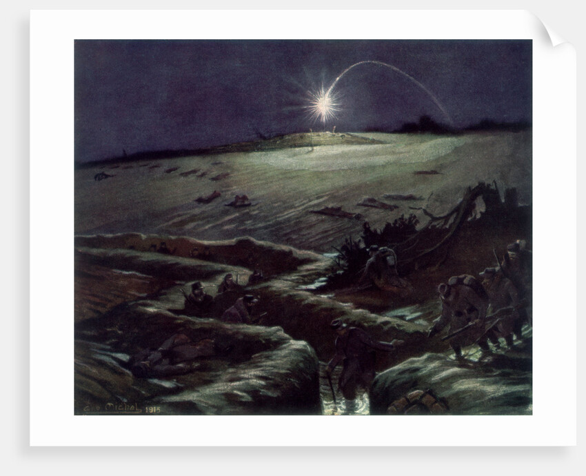 'The Trenches of Noulette', France by Michel