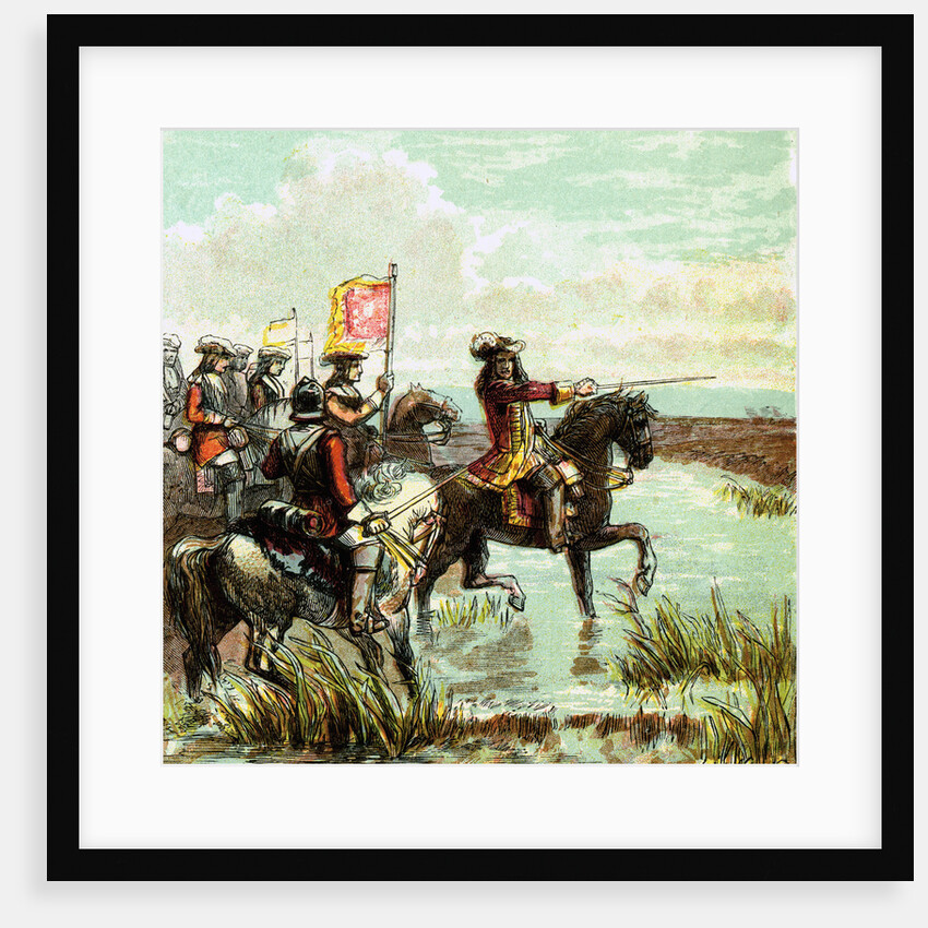 The Battle of The Boyne by Anonymous