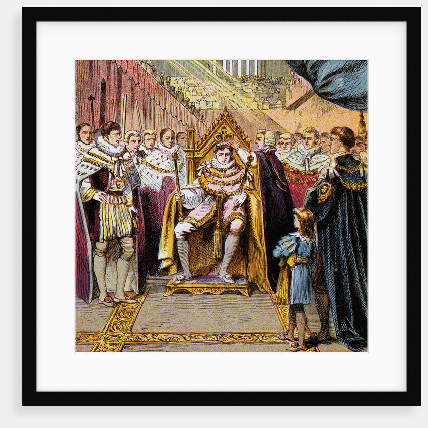 Coronation of George IV by Anonymous