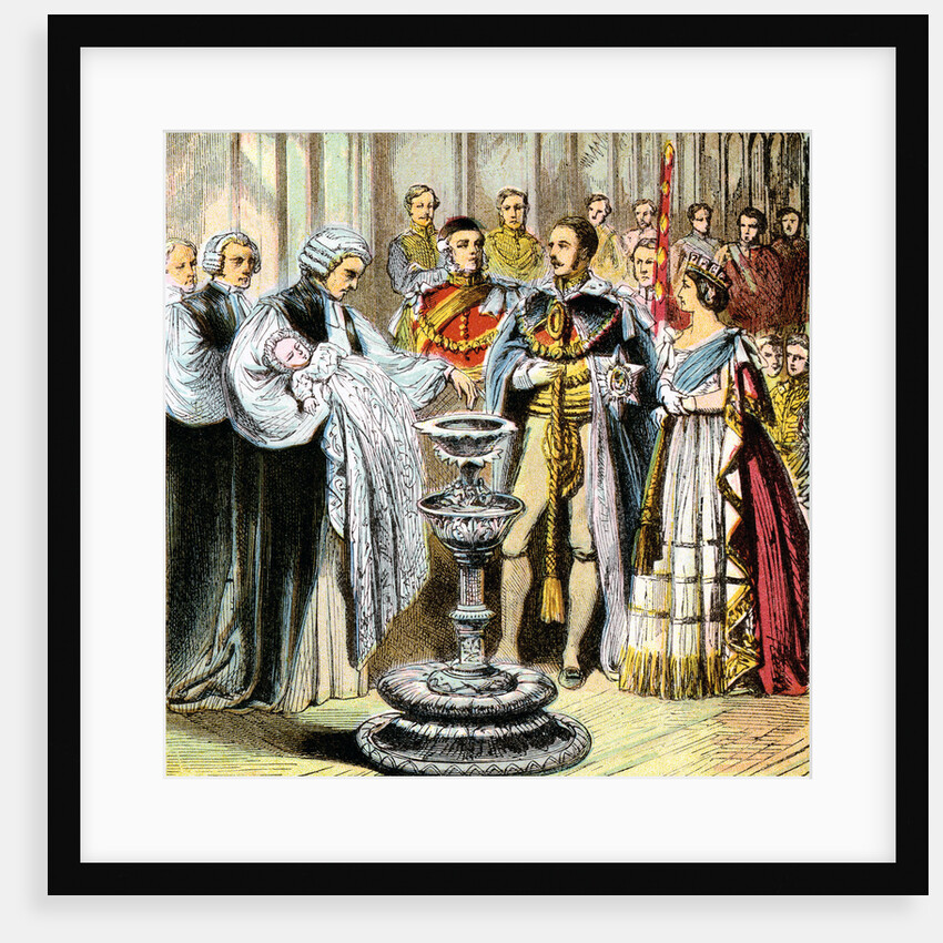 Baptism of Prince of Wales by Anonymous