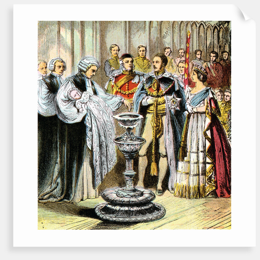 Baptism of Prince of Wales by Anonymous