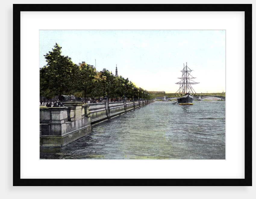 Thames Embankment, London by Anonymous