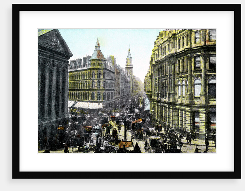 Mansion House and Cheapside, London by Anonymous