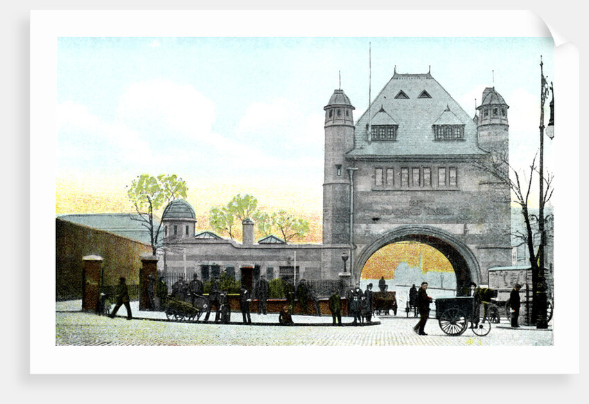North entrance, Blackwall Tunnel, London by Anonymous