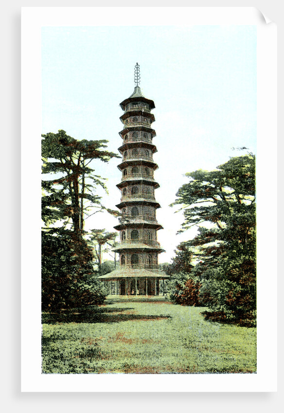 The Pagoda, Kew Gardens, Richmond upon Thames, London by Anonymous