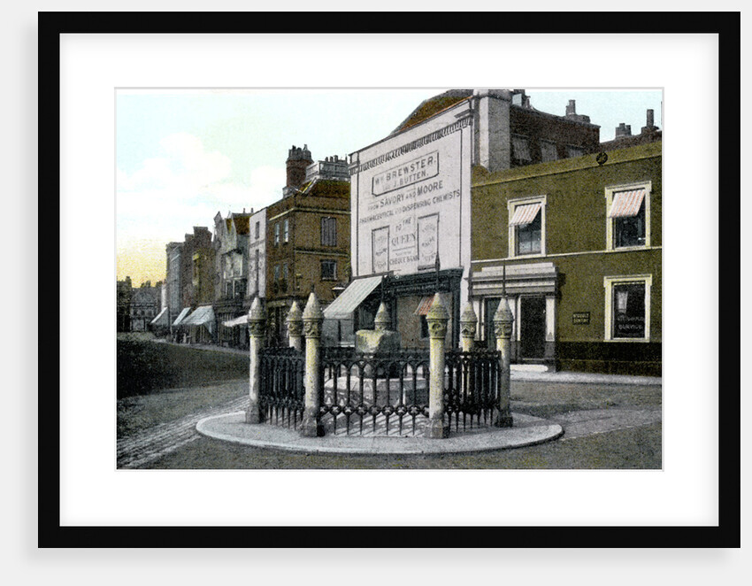 Coronation Stone, Kingston upon Thames, London by Anonymous