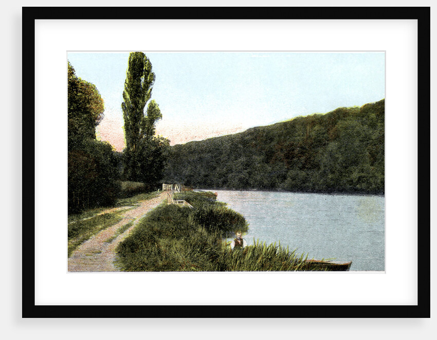 Towing path alongside the Thames, Maidenhead, Berkshire by Anonymous