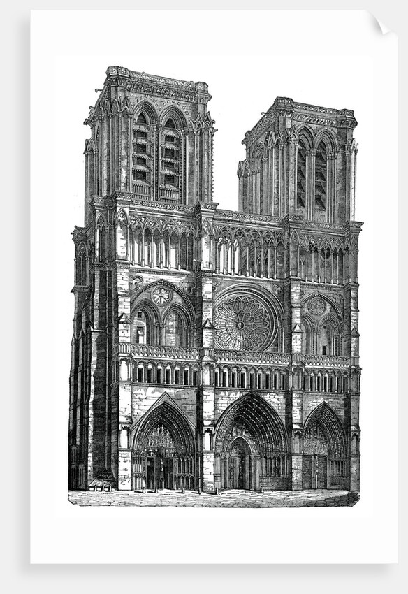 Notre Dame, Paris by Anonymous