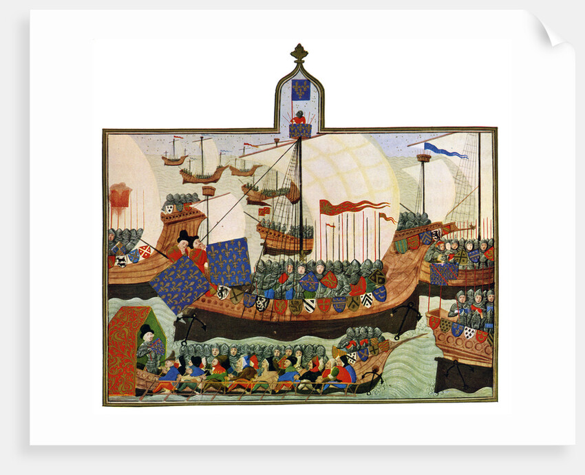 The Expedition of the French and Genoese to Barbary by Master of the Harley Froissart