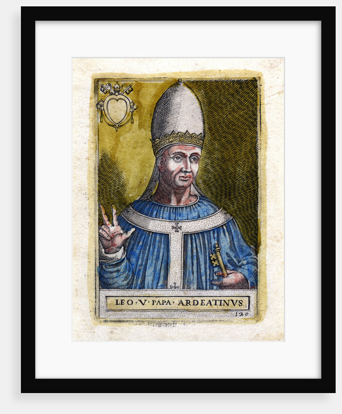 Pope Leo V by Anonymous