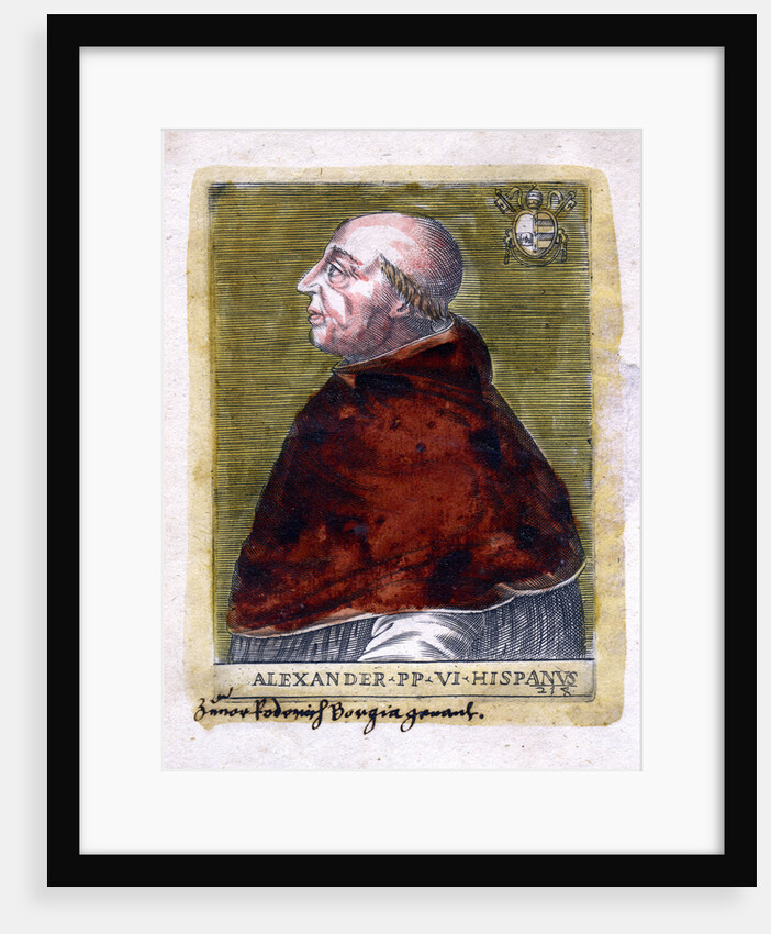 Pope Alexander VI by Anonymous