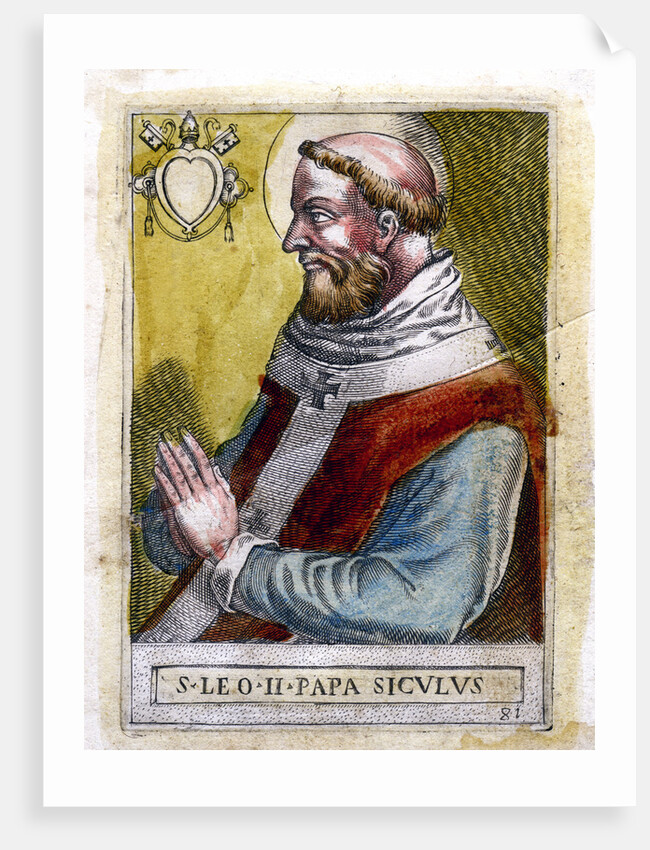 Pope Leo II by Anonymous