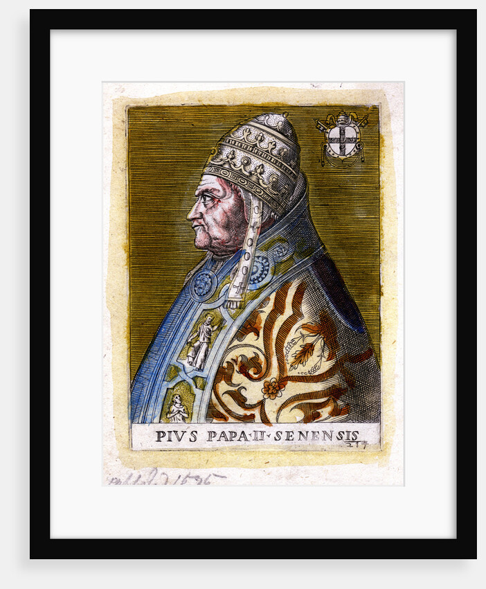Pope Pius II, (c19th century) by Anonymous