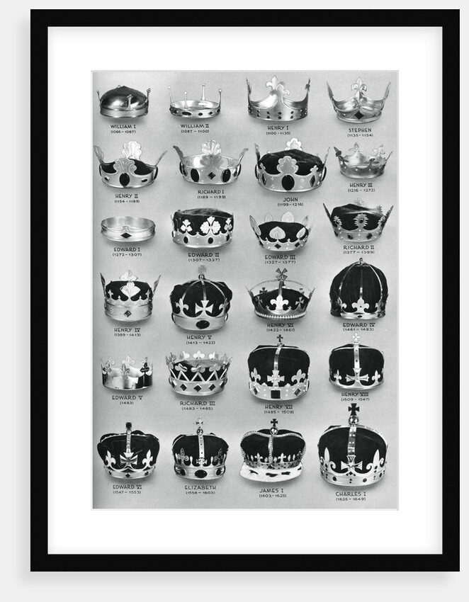 The crowns of English sovereigns from William the Conqueror to Charles I by Anonymous