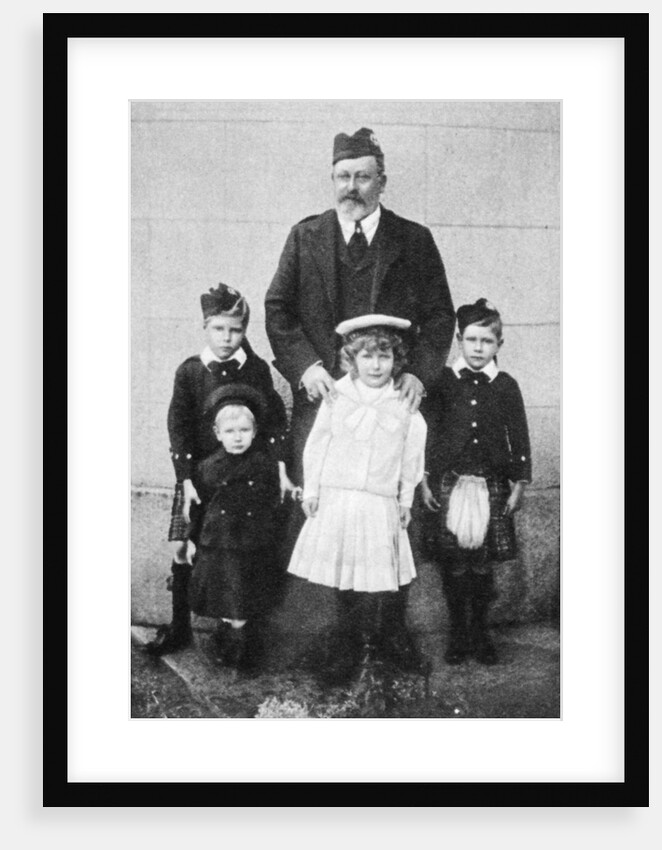 Members of the Royal Family, Balmoral, Scotland by Anonymous