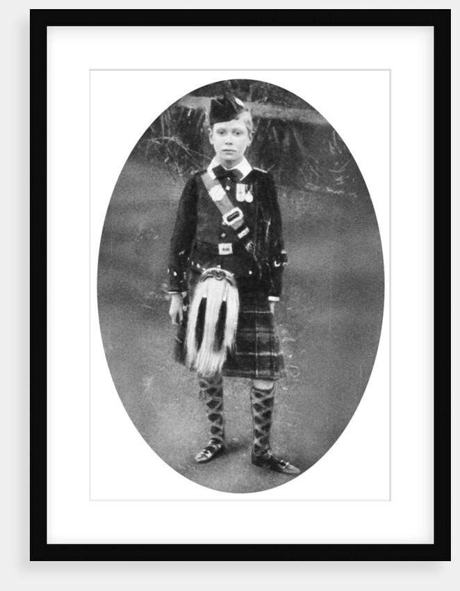 Prince Albert wearing Highland dress, Sandringham, Norfolk by Anonymous