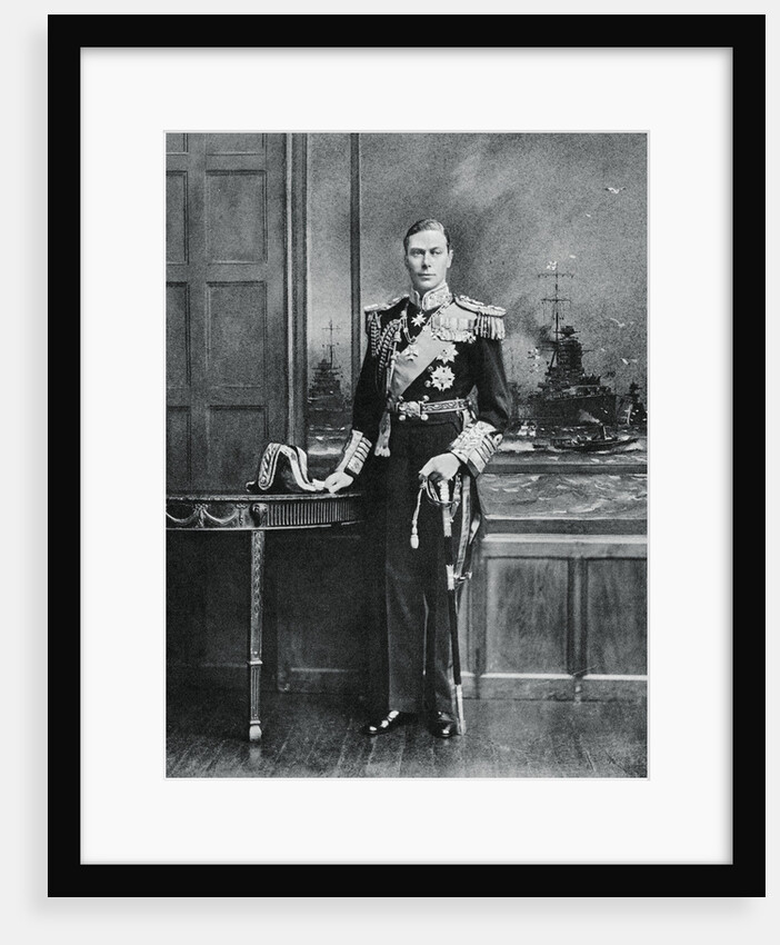 George VI, Admiral of the Fleet in the Royal Navy by Anonymous