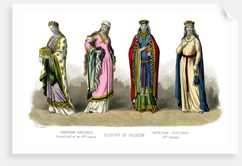 French costume: Capetian by Anonymous