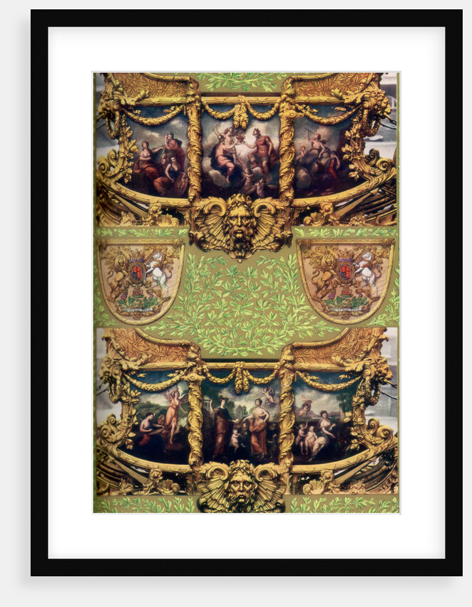 Giovanni Cipriani's painted panels on the Gold State Coach by Anonymous