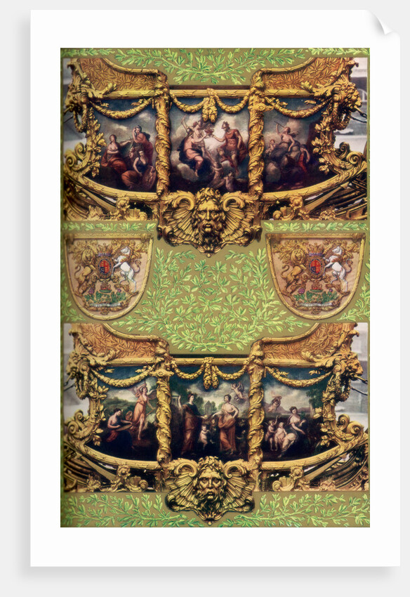 Giovanni Cipriani's painted panels on the Gold State Coach by Anonymous