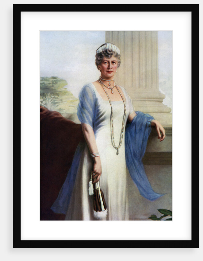 Mary of Teck, Queen Consort of George V of the United Kingdom by John Saint-Helier Lander