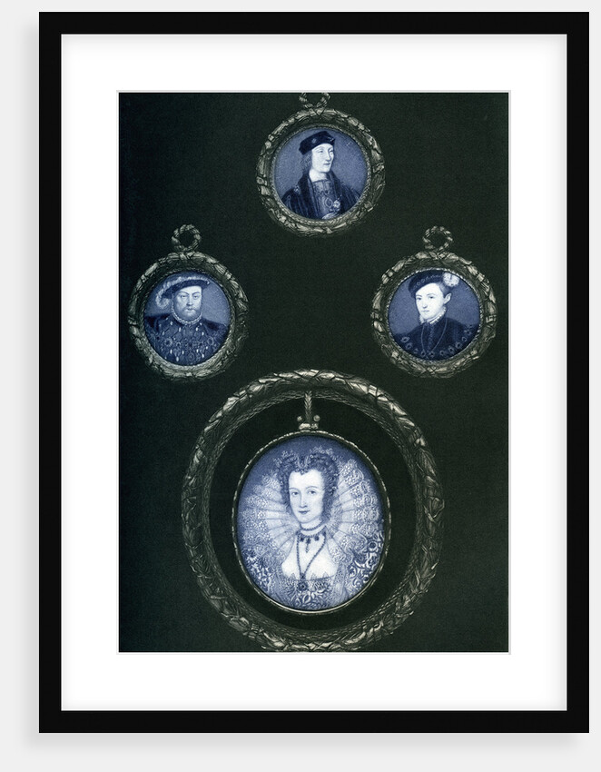 Henry VII, Henry VIII, Edward VI, Elizabeth I by Anonymous