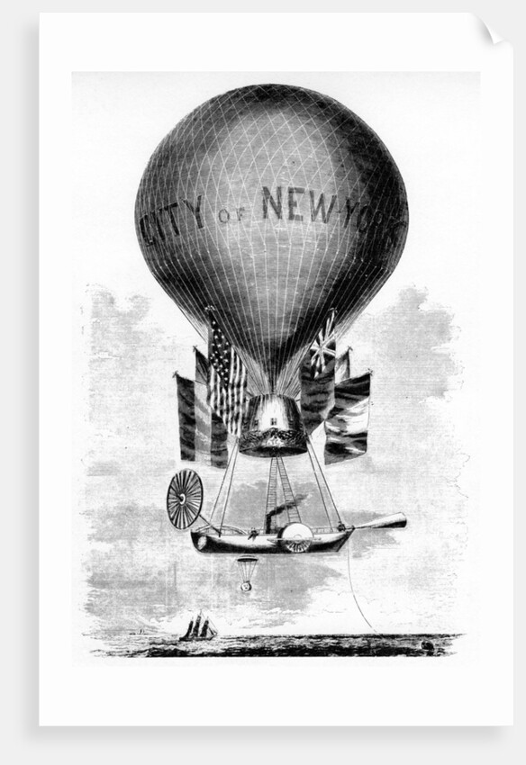 Professor Lowe's Balloon by Anonymous