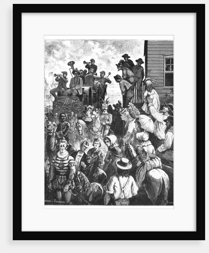 The Travelling Circus by Frenzeny and Tavernier