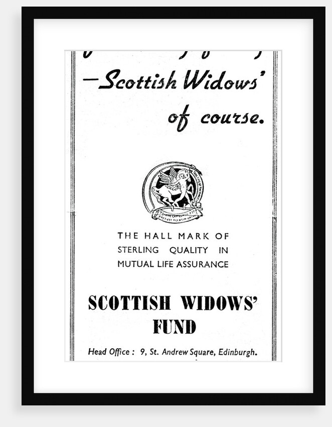 Scottish Widows Fund by Anonymous