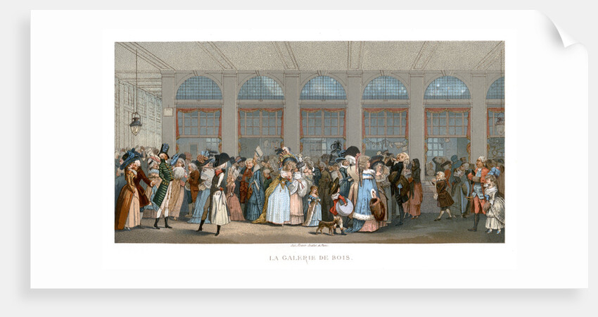 The Galerie de Bois, Paris by Urrabieta