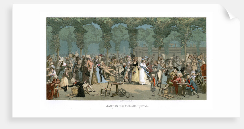 The Royal Palace Garden by Urrabieta