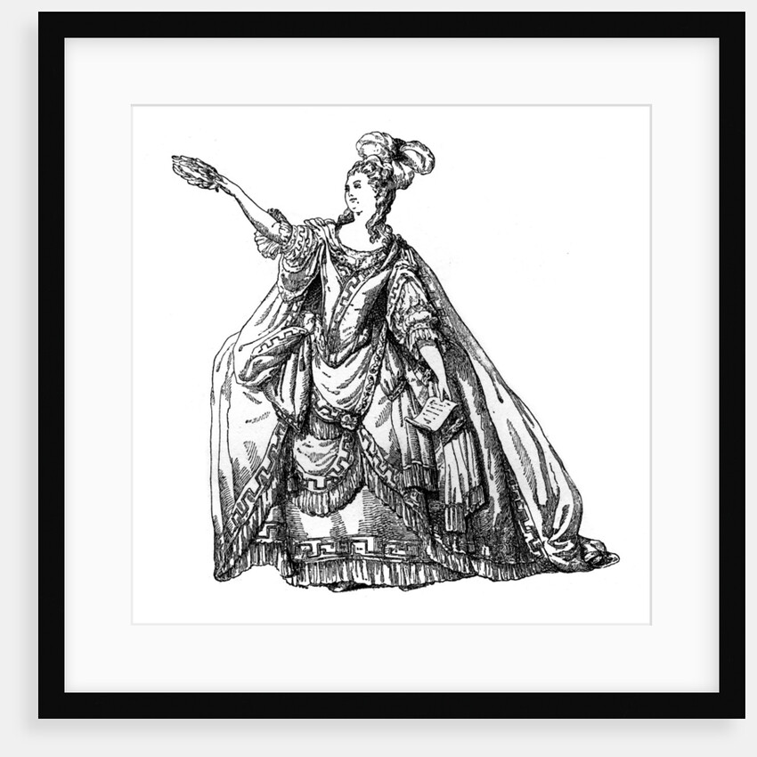 Costume From The French Theatre by Moreau