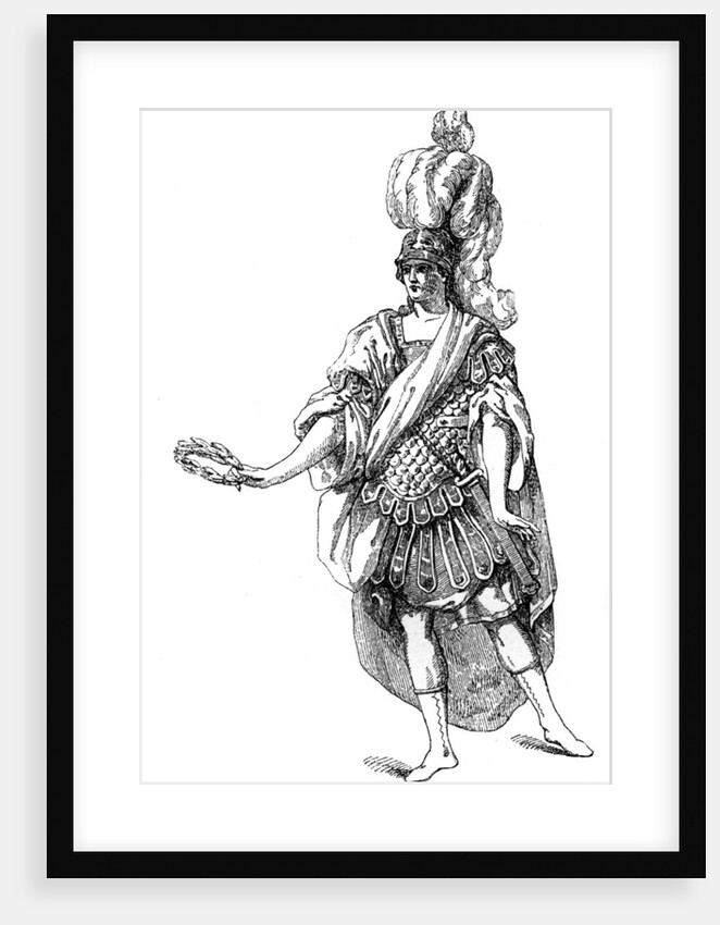 Costume From The French Theatre by Moreau
