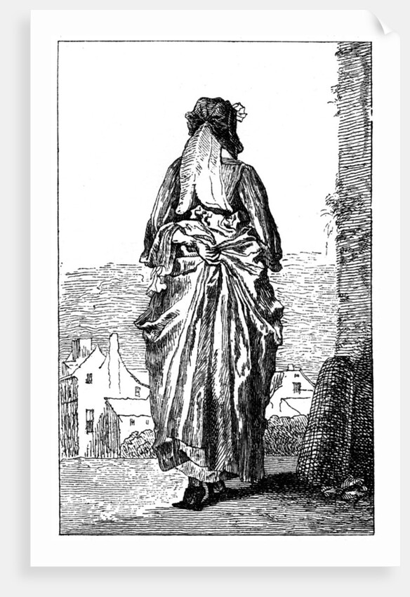 French Costume by Jean-Antoine Watteau