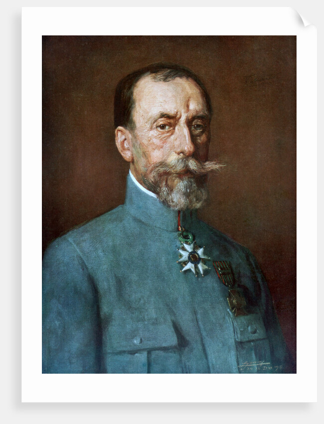 General de Villaret, French soldier, December 1915 by Anonymous