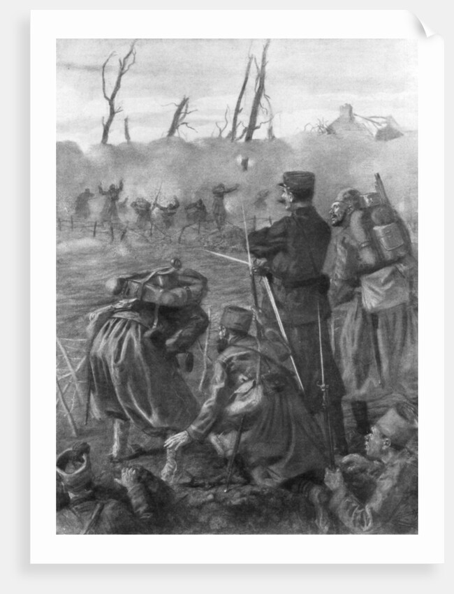 A Chlorine Gas Attack by Lucien Jonas