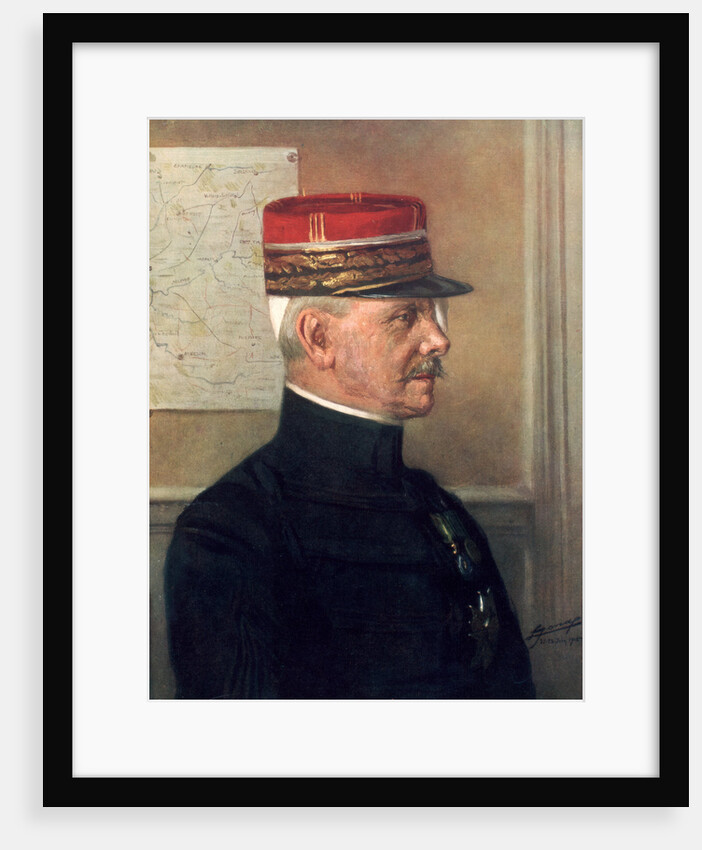 Michel-Joseph Maunoury, French First World War general by Anonymous