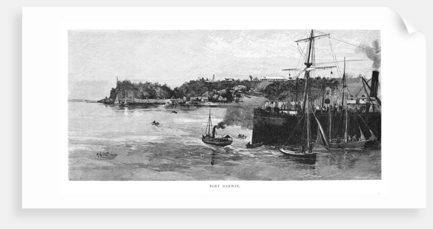 Port Darwin by Albert Henry Fullwood
