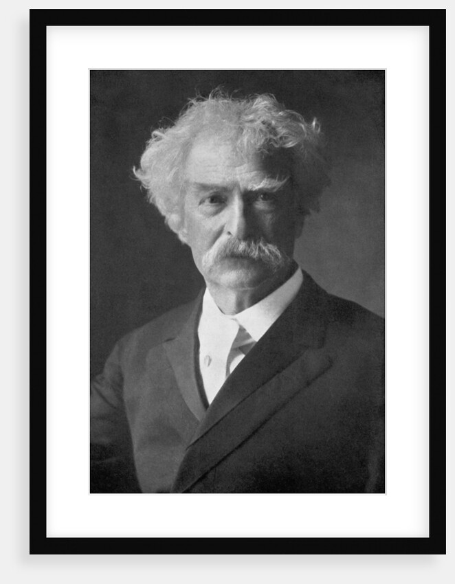 Samuel Langhorne Clemens, American humorist, novelist, writer and lecturer by Ernest H Mills