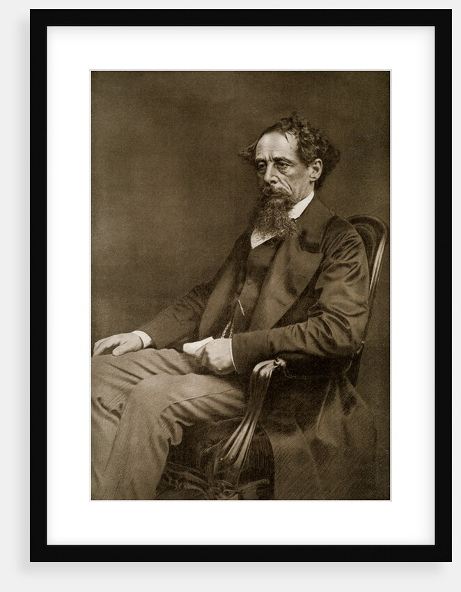 Charles Dickens, 19th century English author by Anonymous