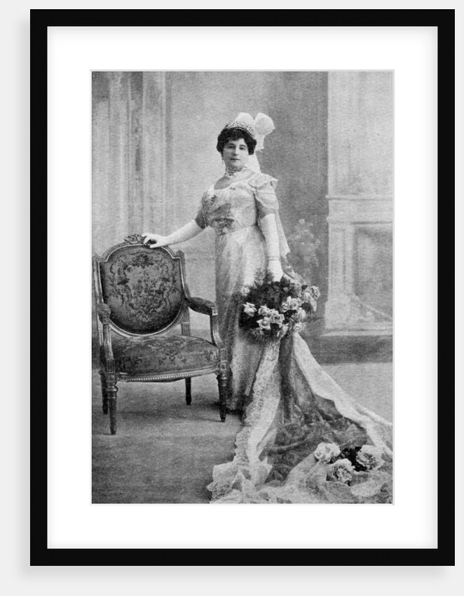 Baroness Orczy, British novelist, playwright and artist of Hungarian origin by Bassano Studio