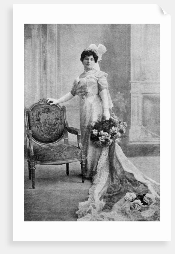 Baroness Orczy, British novelist, playwright and artist of Hungarian origin by Bassano Studio