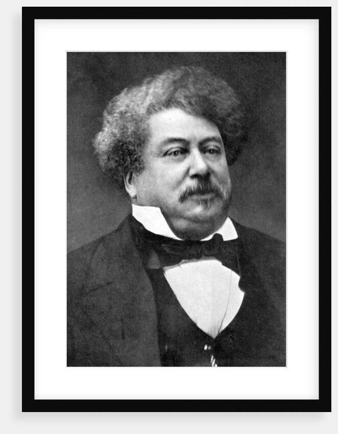 Alexandre Dumas, 19th century French author by Anonymous