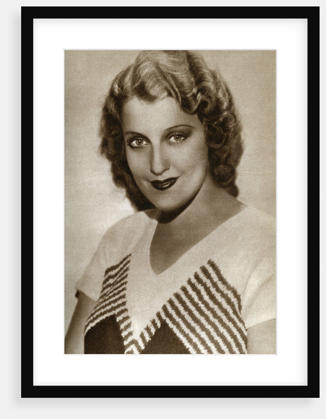 Jeanette MacDonald, American actress by Anonymous