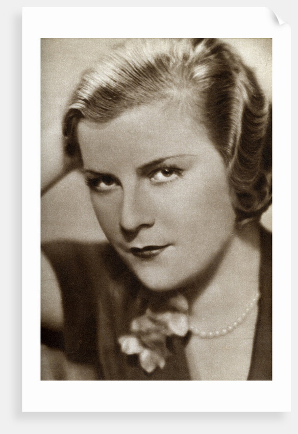 Renate Müller, German actress by Anonymous