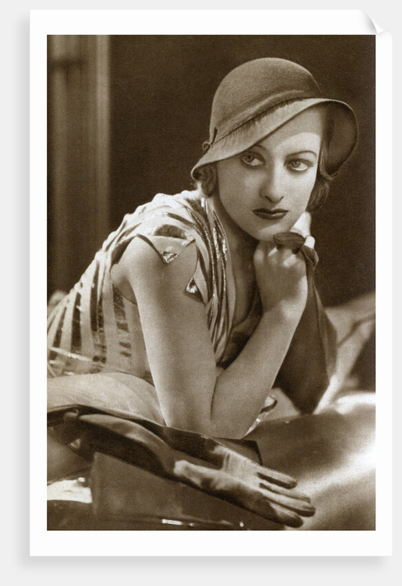 Joan Crawford, American actress by Anonymous