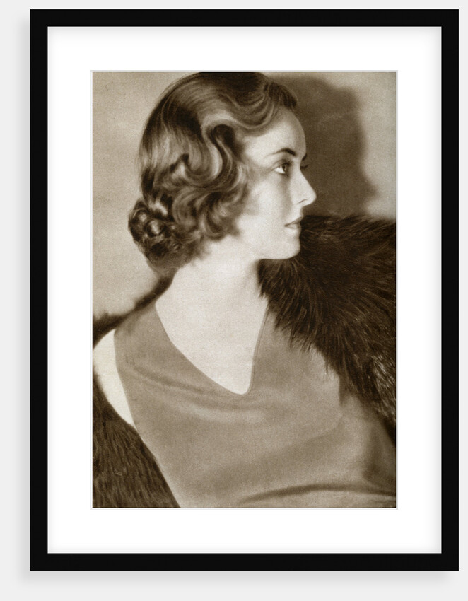 Bette Davis, American actress by Anonymous