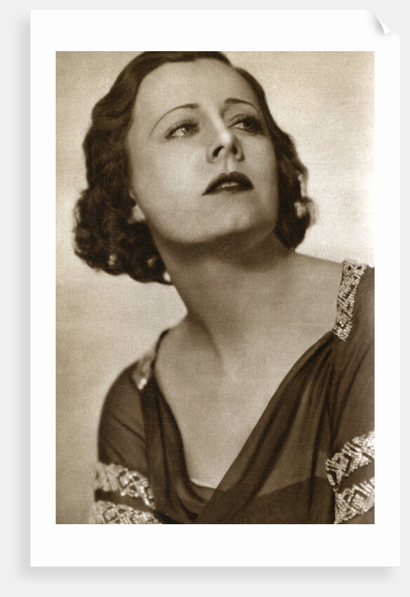 Irene Dunne, American actress by Anonymous